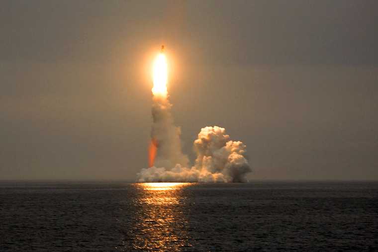 запуск новой российской ракеты «Циркон»