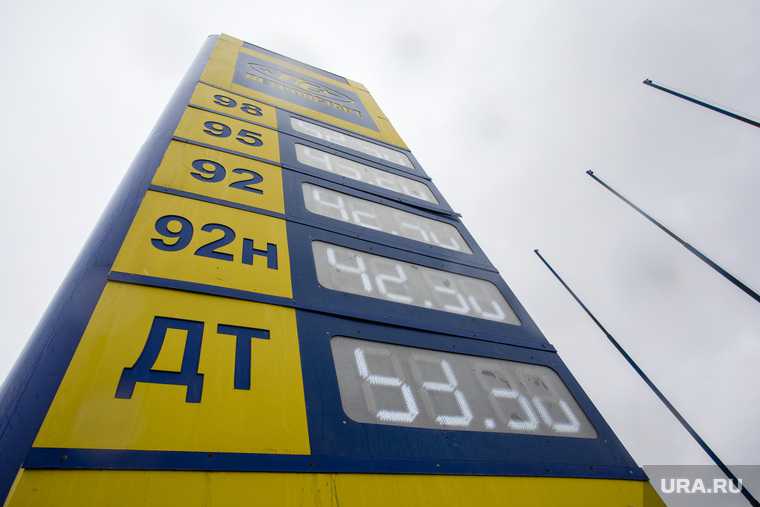 цены на бензин в России