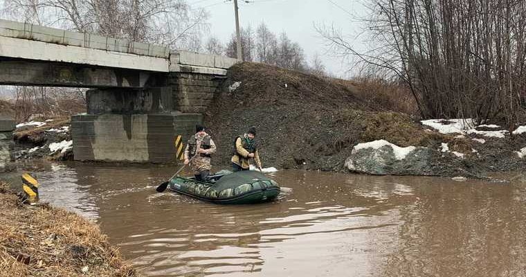 Рудный мост лодка переправа