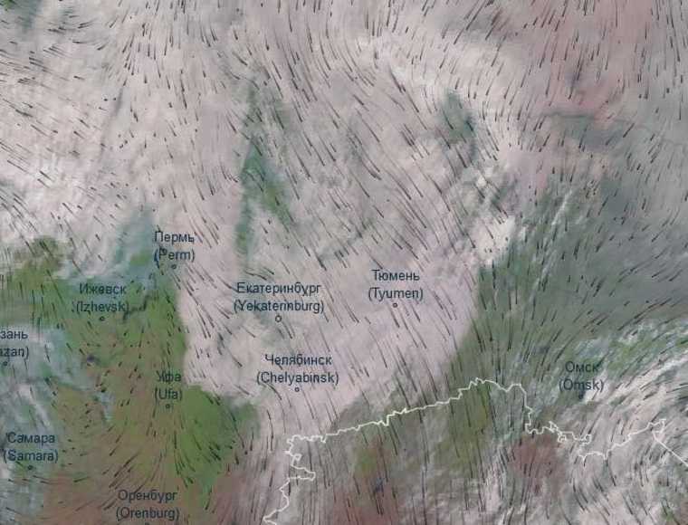 Дым от якутских пожаров задержится над Челябинской областью